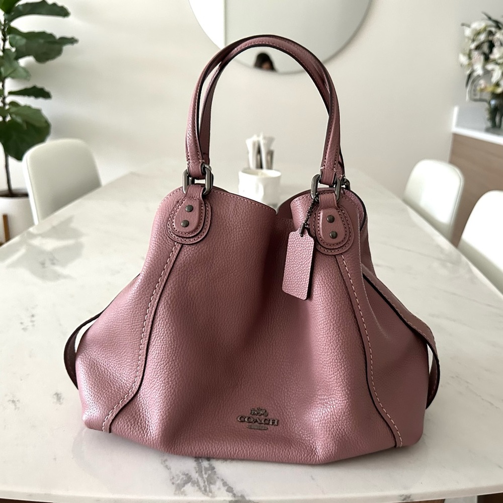 Coach Edie 31 Leather Bag